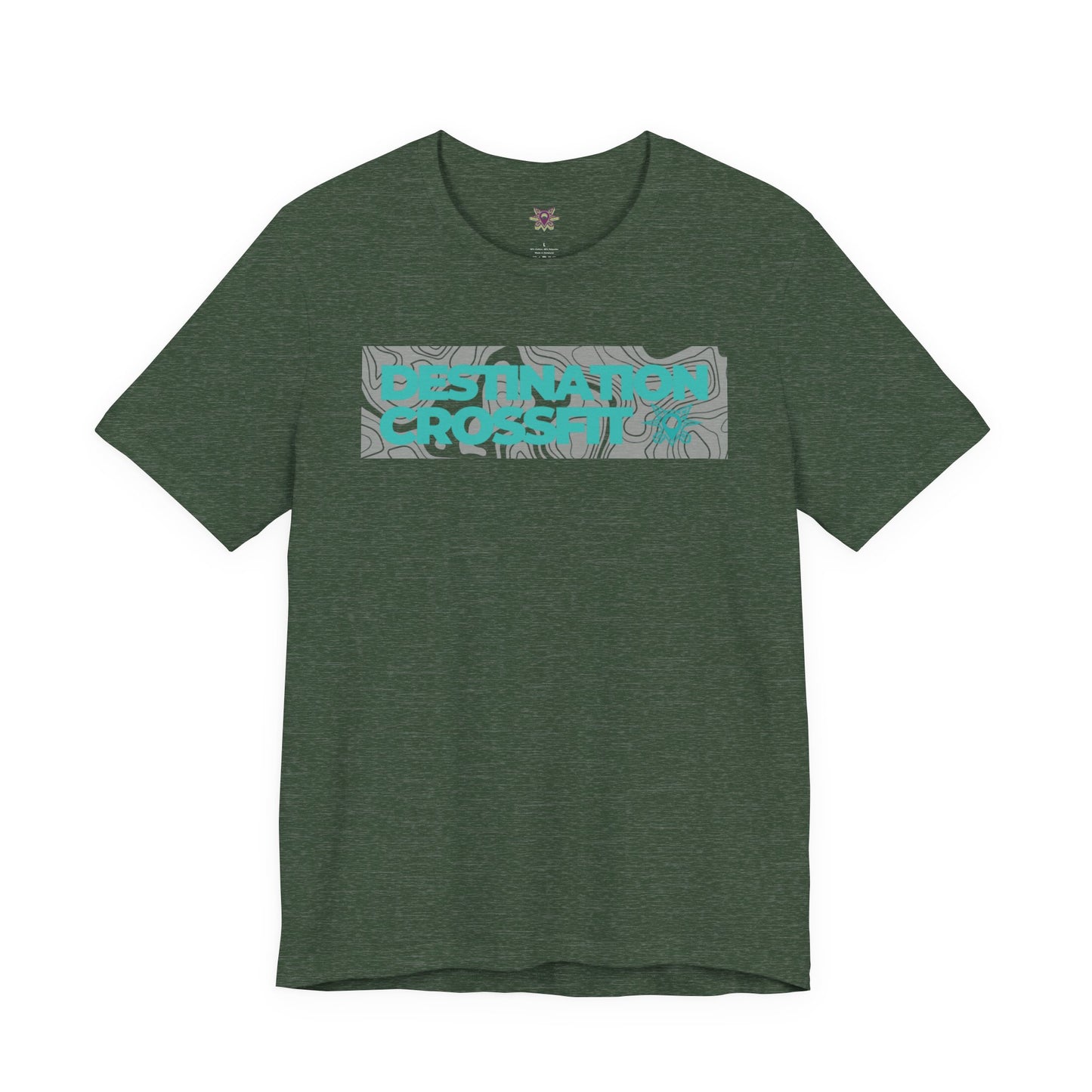 DCF Teal Spring Topo