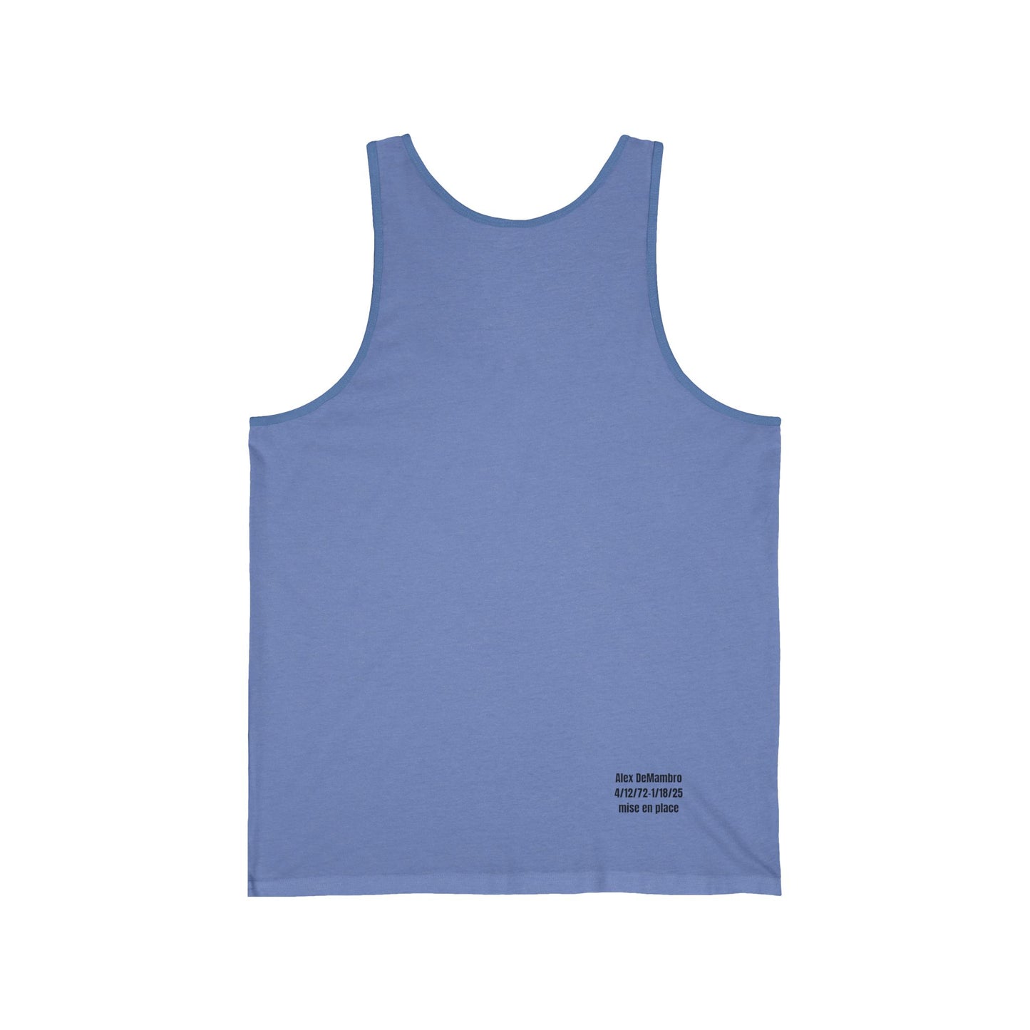 Unisex Jersey Tank