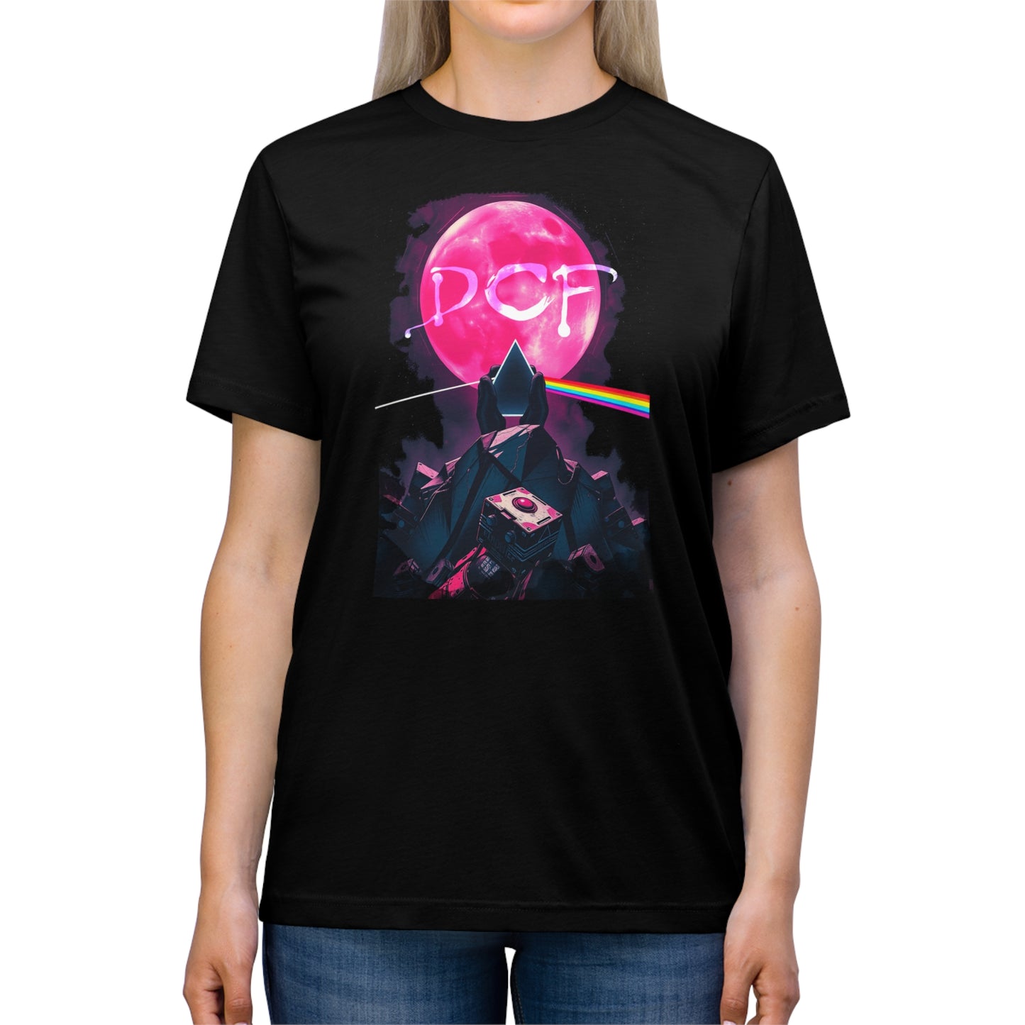Coach PINK PRISM DCF ROCK UNISEX TEE