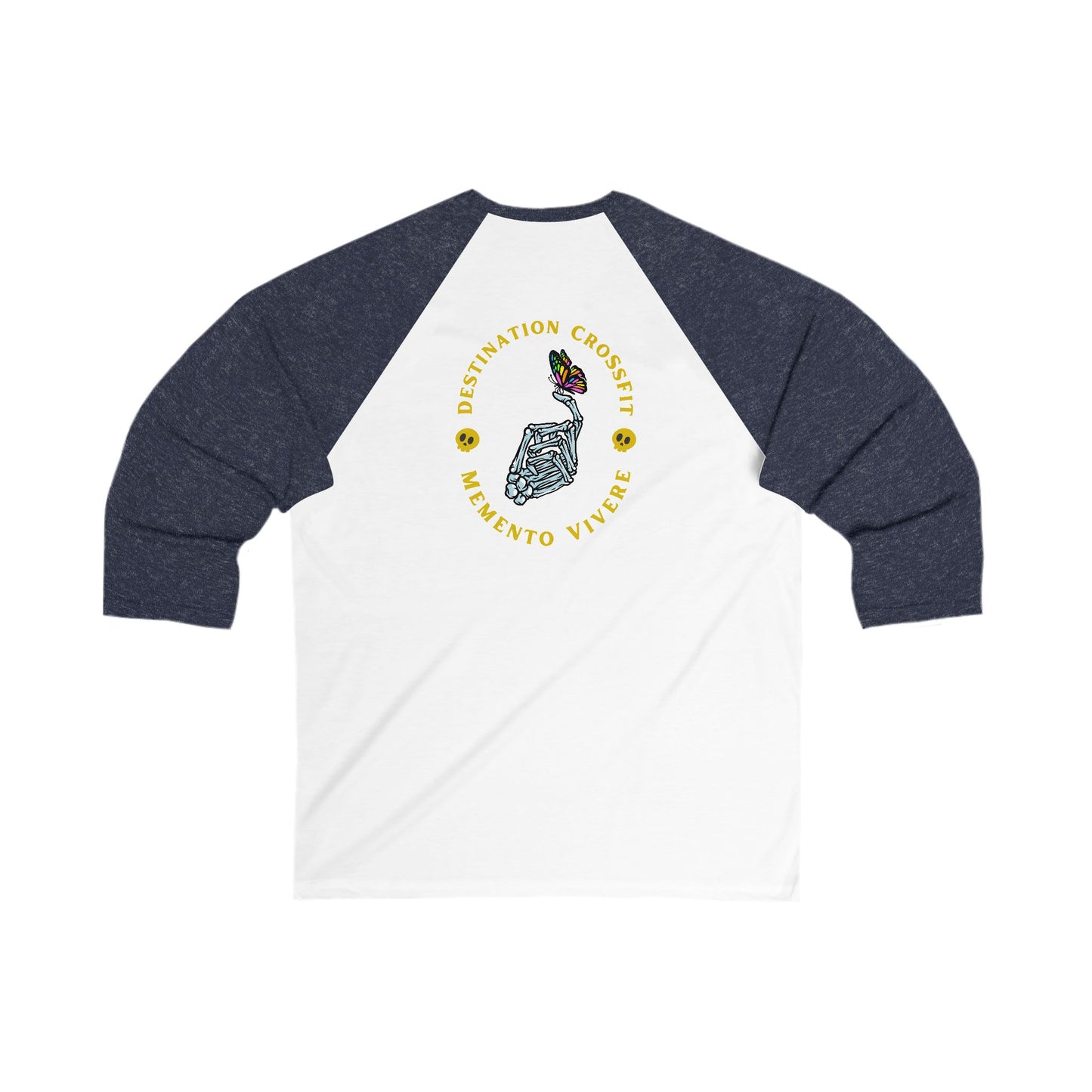 Baseball Tee - Remember to Live Fun Fitness Graphic