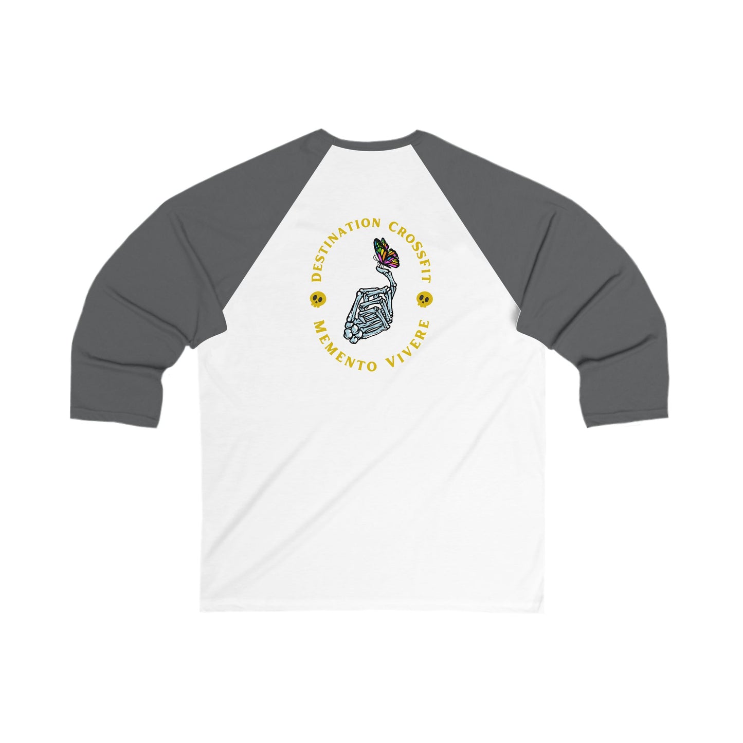 Baseball Tee - Remember to Live Fun Fitness Graphic