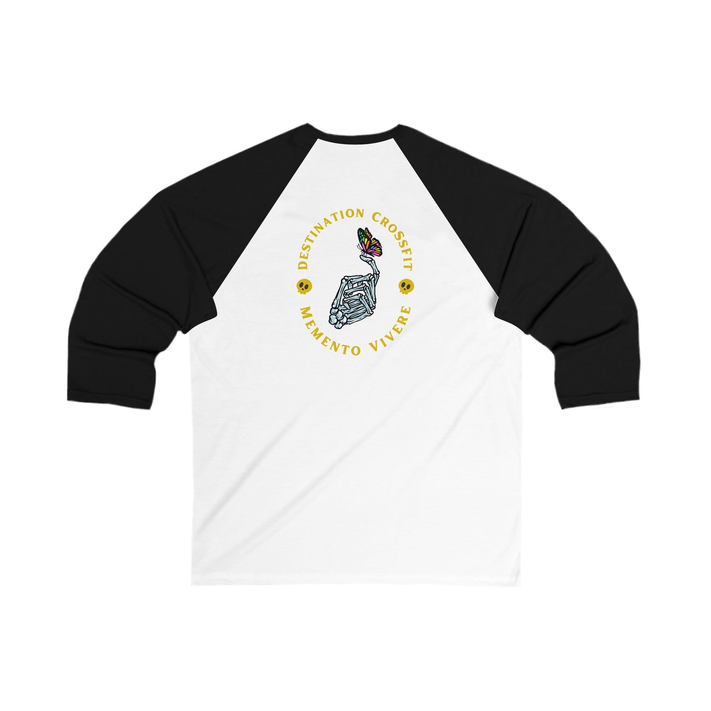 Baseball Tee - Remember to Live Fun Fitness Graphic