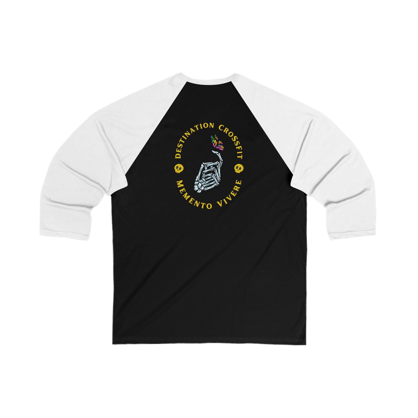 Baseball Tee - Remember to Live Fun Fitness Graphic