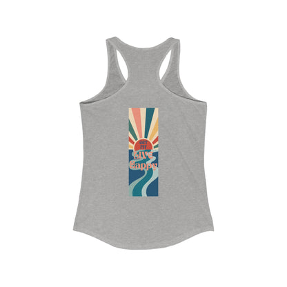 Women's Groovy Racerback Tank