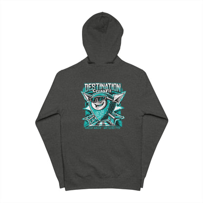 DCF Unisex Fleece Zip Up Hoodie