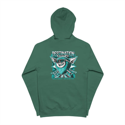DCF Unisex Fleece Zip Up Hoodie