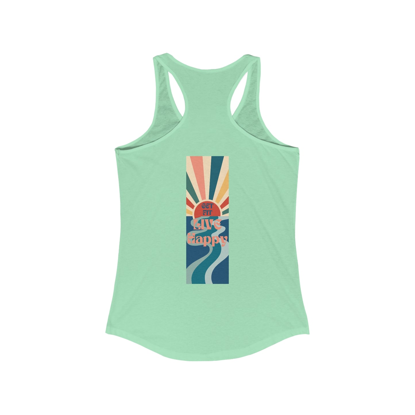 Women's Groovy Racerback Tank