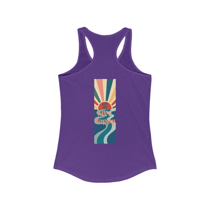 Women's Groovy Racerback Tank