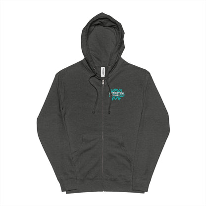 DCF Unisex Fleece Zip Up Hoodie