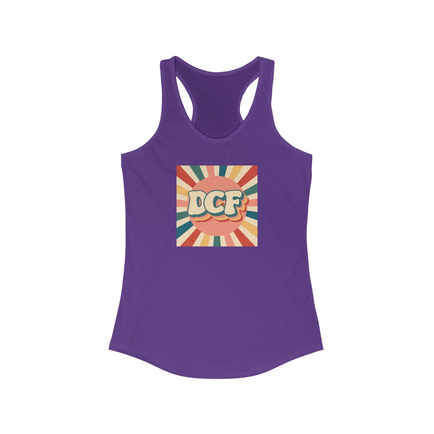 Women's Groovy Racerback Tank