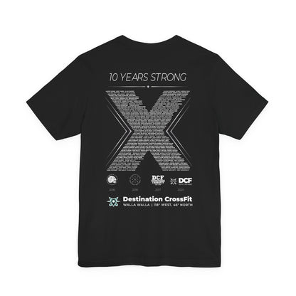 Destination CrossFit 10 Year Anniversary Tee