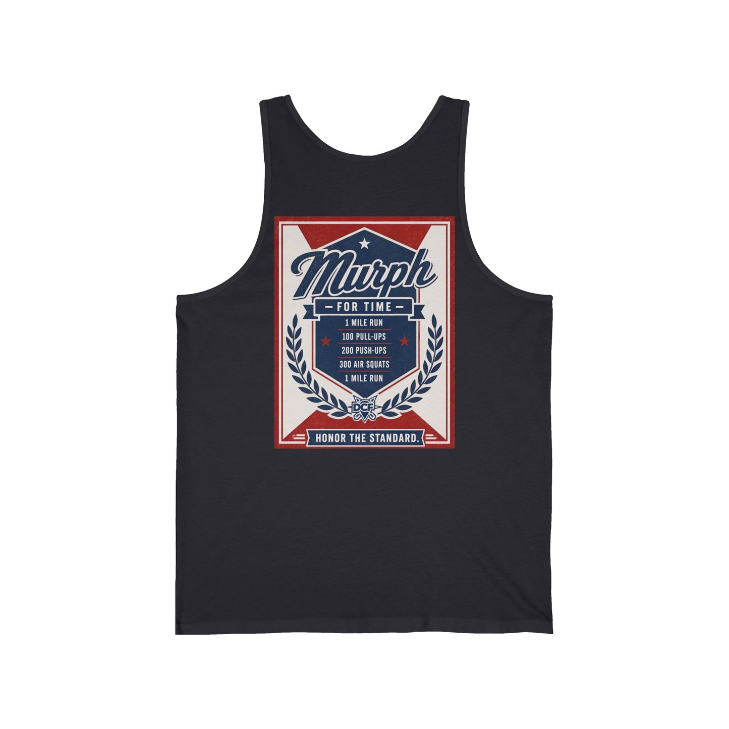 Murph Workout Tank Top — 'Murph For Time' Military WOD Fitness Tank