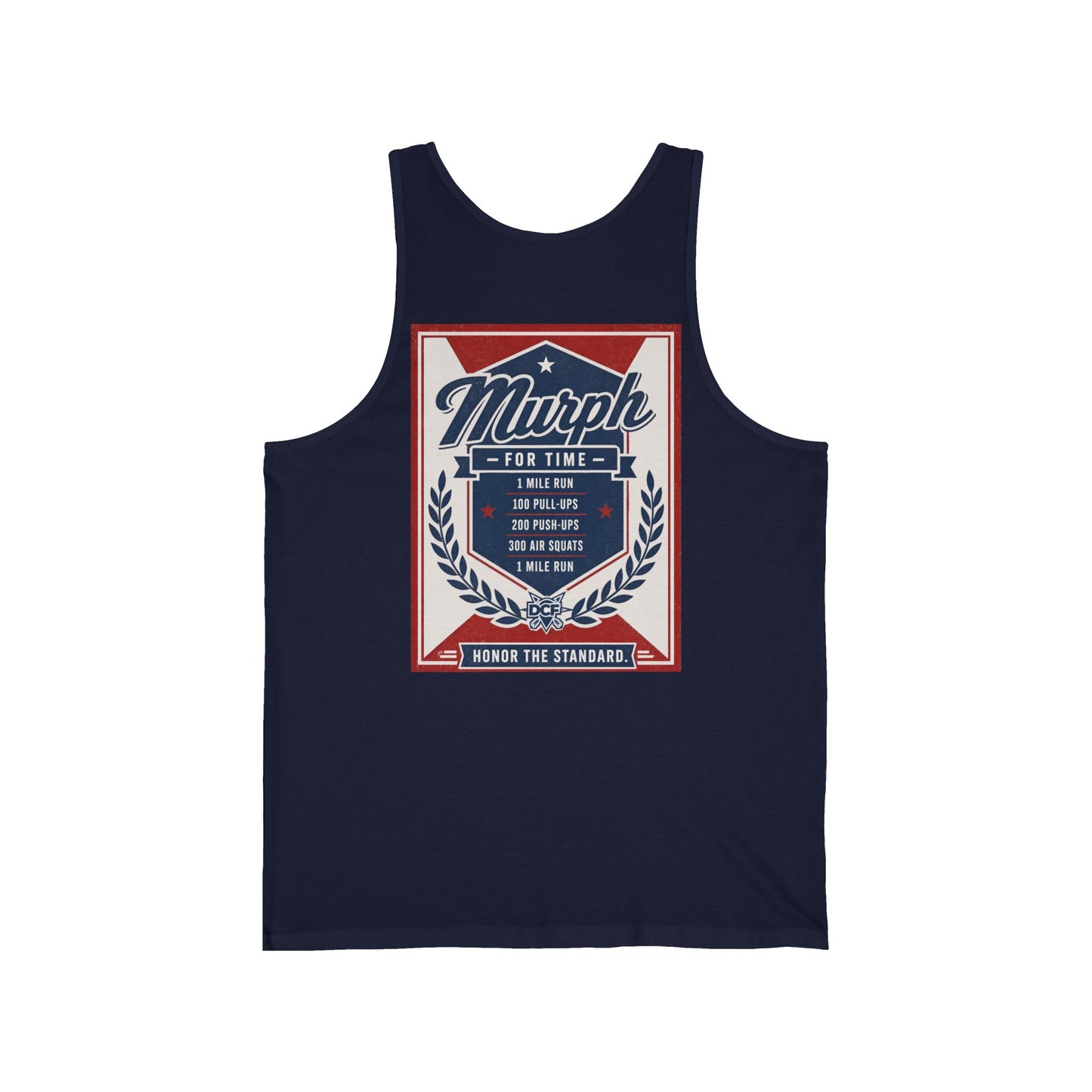 Murph Workout Tank Top — 'Murph For Time' Military WOD Fitness Tank