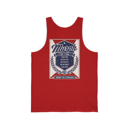 Murph Workout Tank Top — 'Murph For Time' Military WOD Fitness Tank