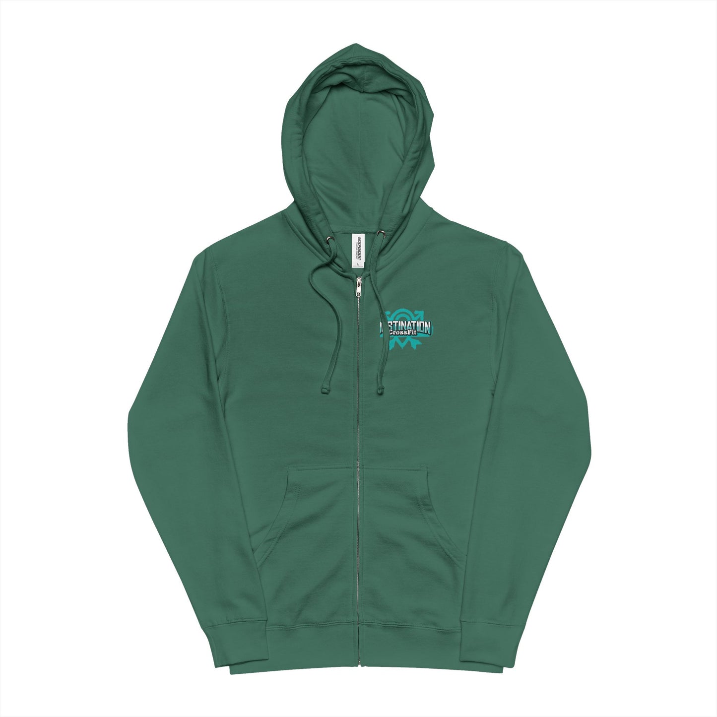 DCF Unisex Fleece Zip Up Hoodie