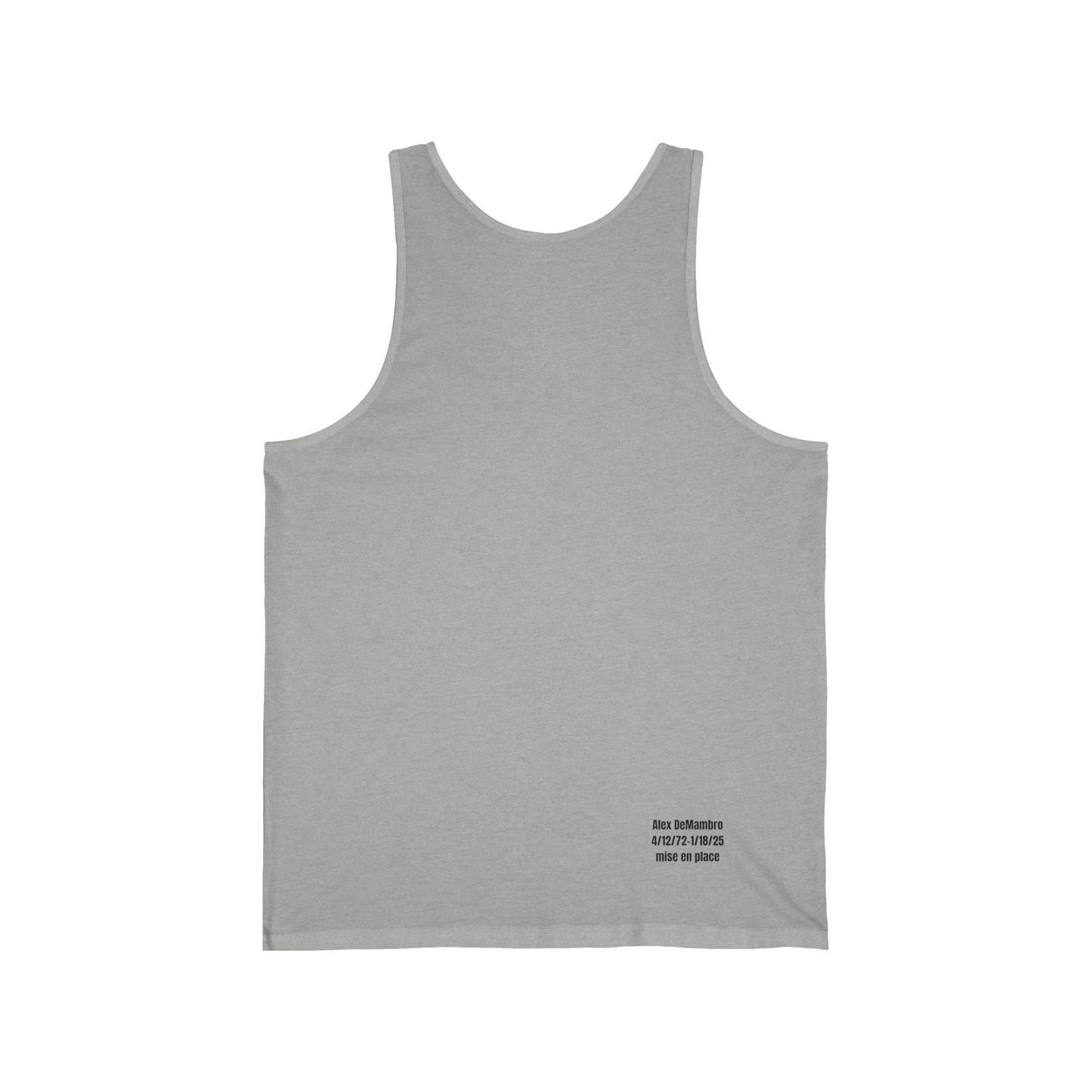 Unisex Jersey Tank