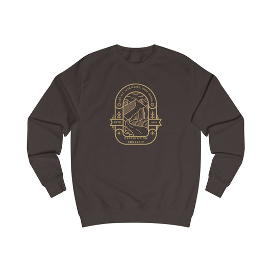 Nature Unisex Sweatshirt, Cozy Gift, Outdoor Adventure, Eco-friendly Apparel, Casual Style, Mountain Lover