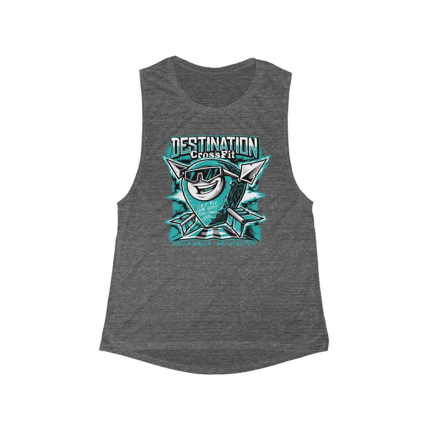 Destination Fun Muscle Tank - Summer Vibes